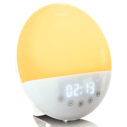 Lenco Wekkerlamp CRW110WH