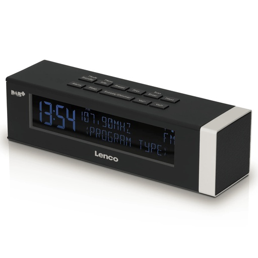 [37068] Lenco Réveil CR630BK