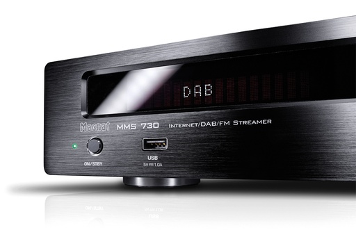 Magnat MMS 730 tuner met DAB+, FM Noir