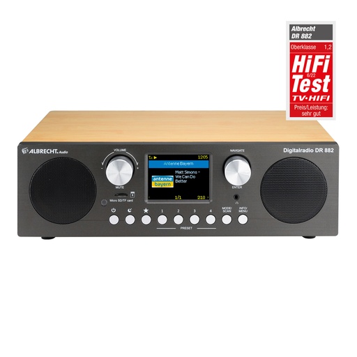 Albrecht DR882 DIGITALRADIO DAB+/FM