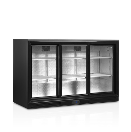 [DB301S] Tefcold Barkoelkast met glazen schuifdeuren DB 301 S-3  