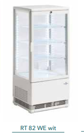 [RT82WE] Scancool display koeler RT 82 WE wit